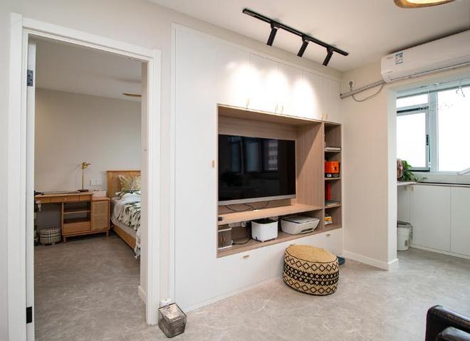 就行！阳台一分为二效果意想不到的好pg电子中国70㎡小房子舒适够住(图7)